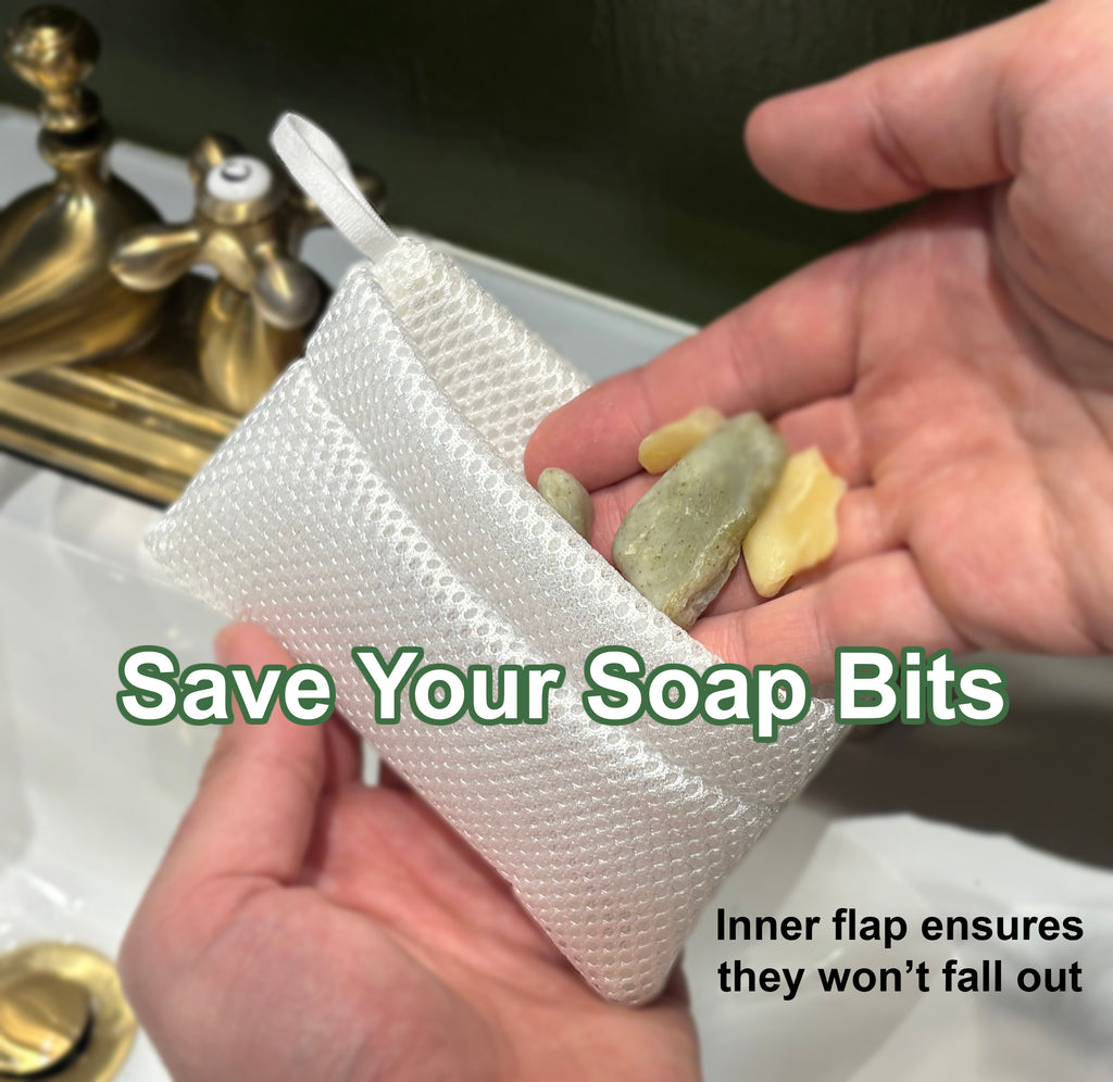 Soap Envelope® Luxury Bar Soap Saver Pouch (2-pack)