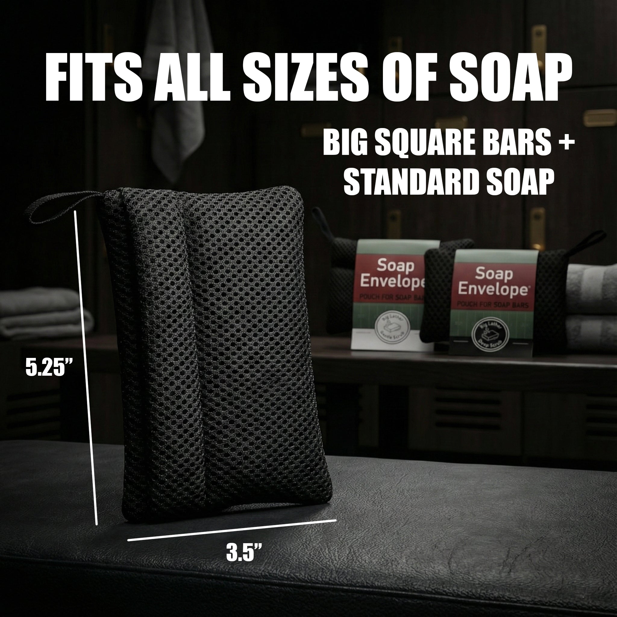 Soap Envelope® SPORT Bar Soap Pouch (Wholesale)