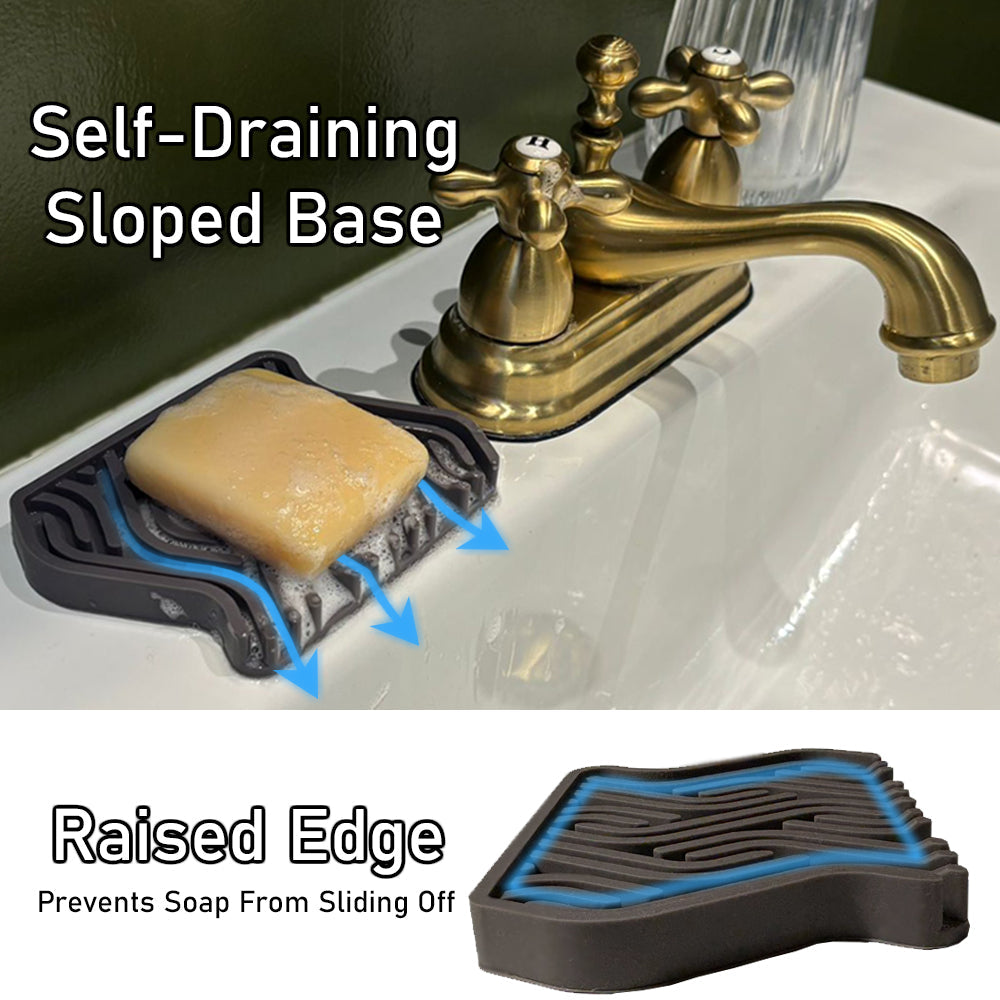 Soap Envelope® Premium Self-Draining Soap Dish