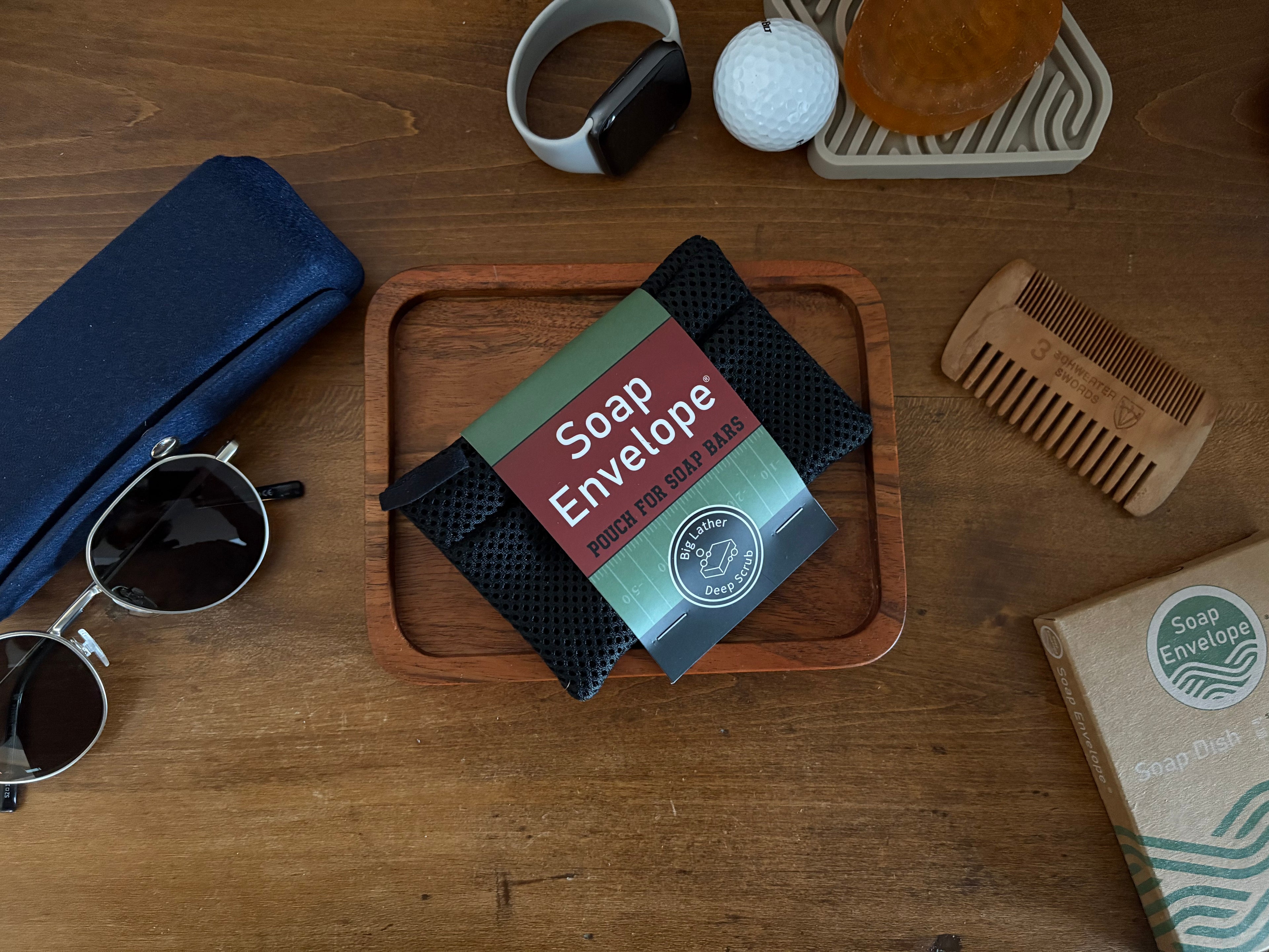 Soap Envelope® Sport Soap Saver Pouch (2-pack)