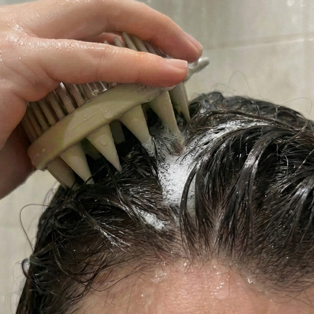 Scalp Brush taupe