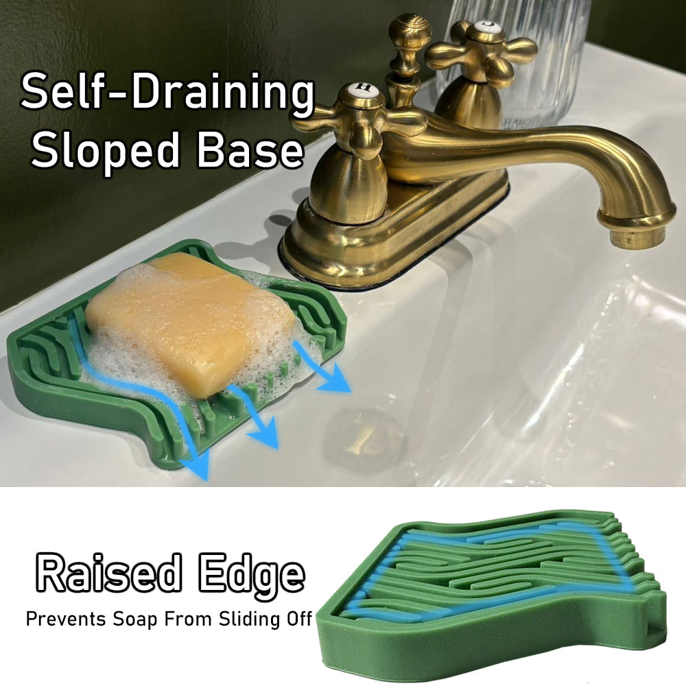 Soap Envelope® Premium Self-Draining Soap Dish