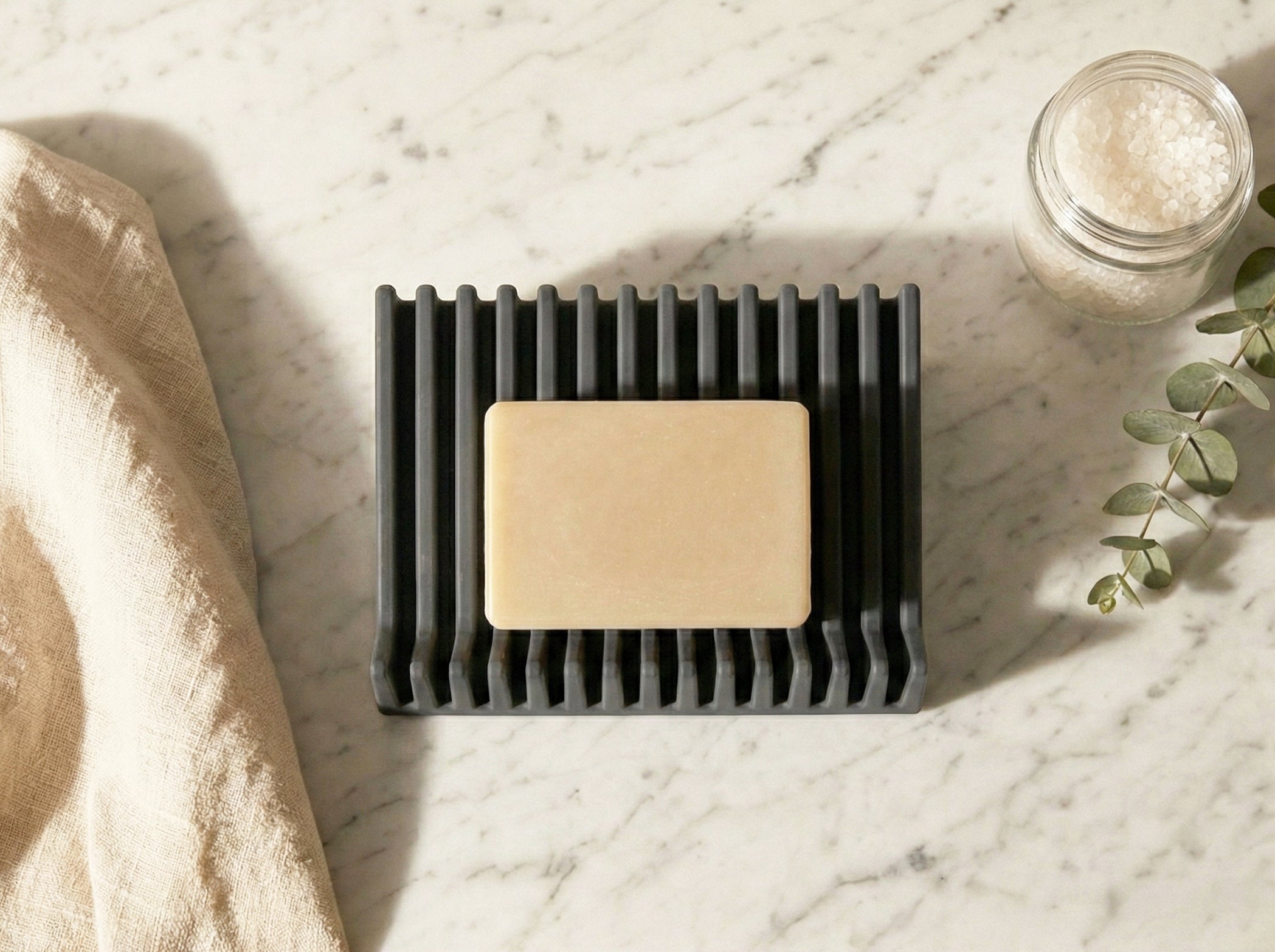 Soap Easel™ - Self-Draining Soap Stand, Soap Dish by Soap Envelope® brand