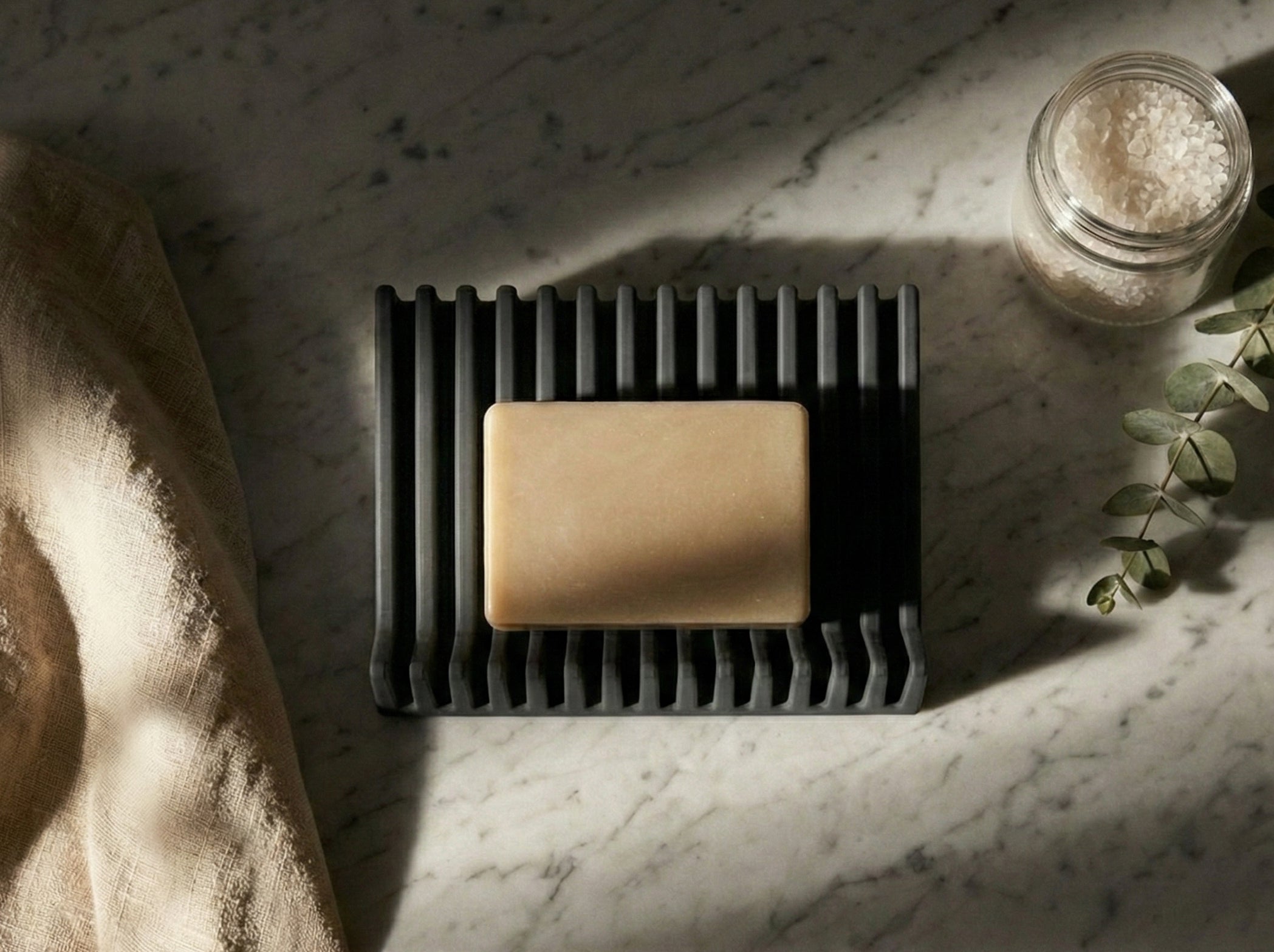 Soap Easel™ - Self-Draining Soap Stand, Soap Dish by Soap Envelope® brand