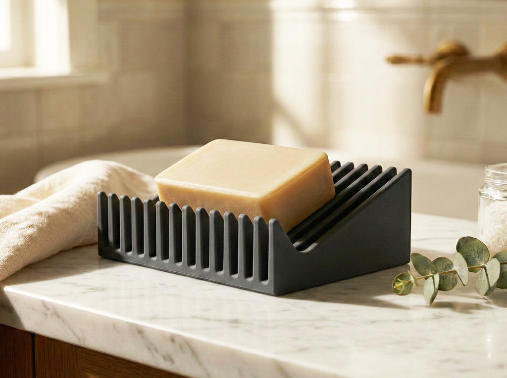 Soap Easel™ - Self-Draining Soap Stand, Soap Dish by Soap Envelope® brand