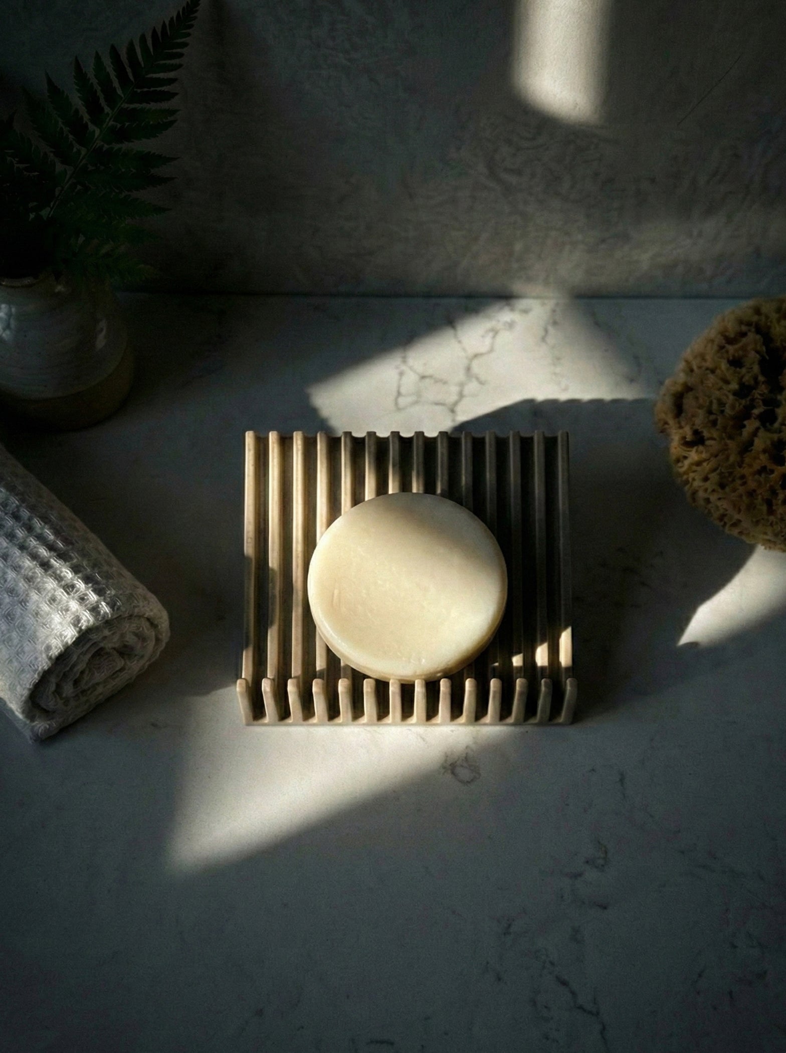 Soap Easel™ - Self-Draining Soap Stand, Soap Dish by Soap Envelope® brand