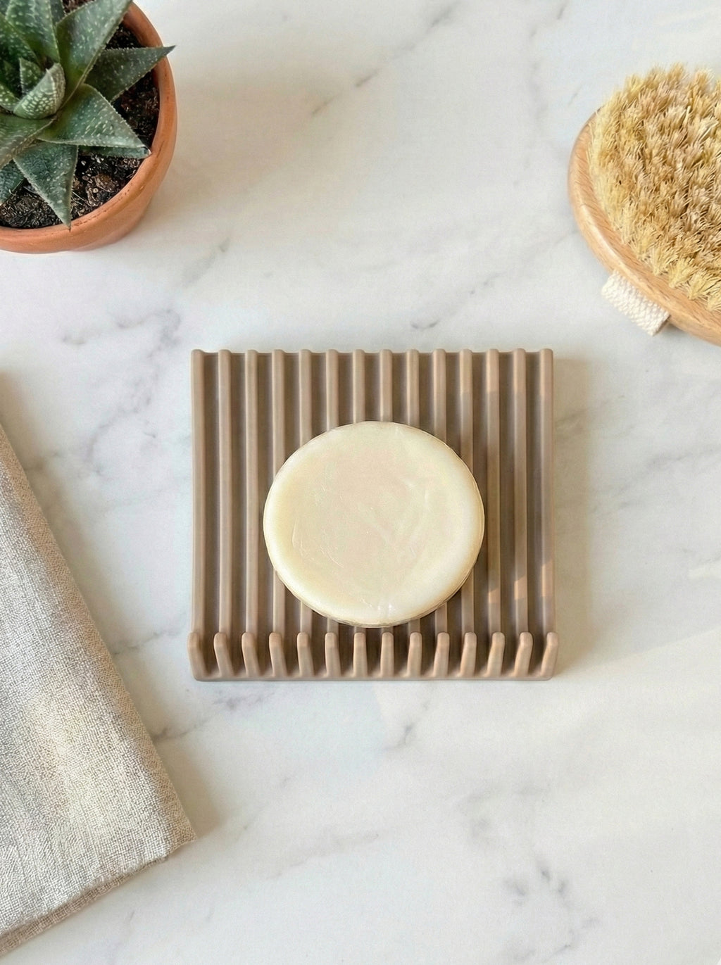 Soap Easel™ - Self-Draining Soap Stand, Soap Dish by Soap Envelope® brand