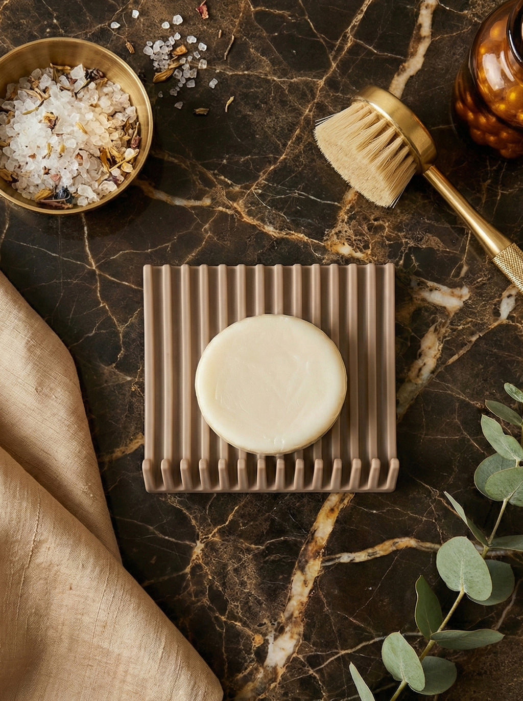 Soap Easel™ - Self-Draining Soap Stand, Soap Dish by Soap Envelope® brand