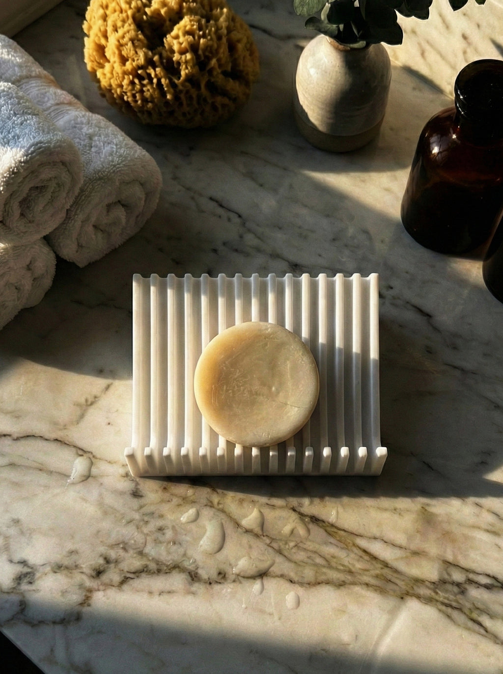 Soap Easel™ - Self-Draining Soap Stand, Soap Dish by Soap Envelope® brand